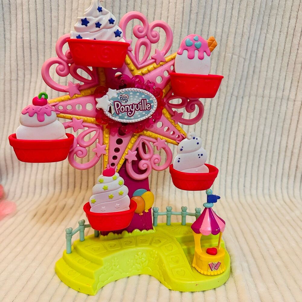 My Little Pony Ponyville Ferris Wheel Ice Cream Playset Toy